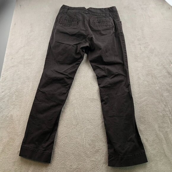 Eddie Bauer Womens Blakely Bootcut Pants Size 4 Herringbone Brown Classic Casual - Picture 16 of 16